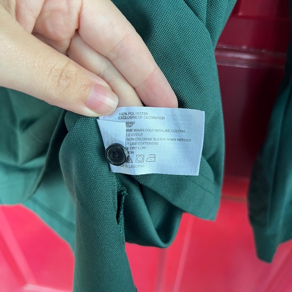 Greg Norman Large Green Polo Golf Shirt Long Sleeve XL - Picture 6 of 7